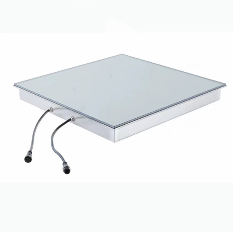 LED long strip floor tile light, outdoor embedded strip floor light, stainless steel arc-shaped irregular floor tile light, strip light Item Picture