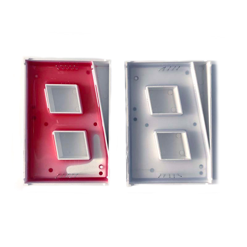 2.3-inch led digital screen, single-digit digital tube, red light 23101, common cathode and common anode, voltage 3.6V/5.4V/7 Specification drawing