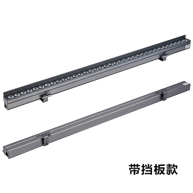 Factory wholesale outdoor wall-washing lights, waterproof bridge lighting project lights, RGB dimming building contour wall-washing lights Item Picture