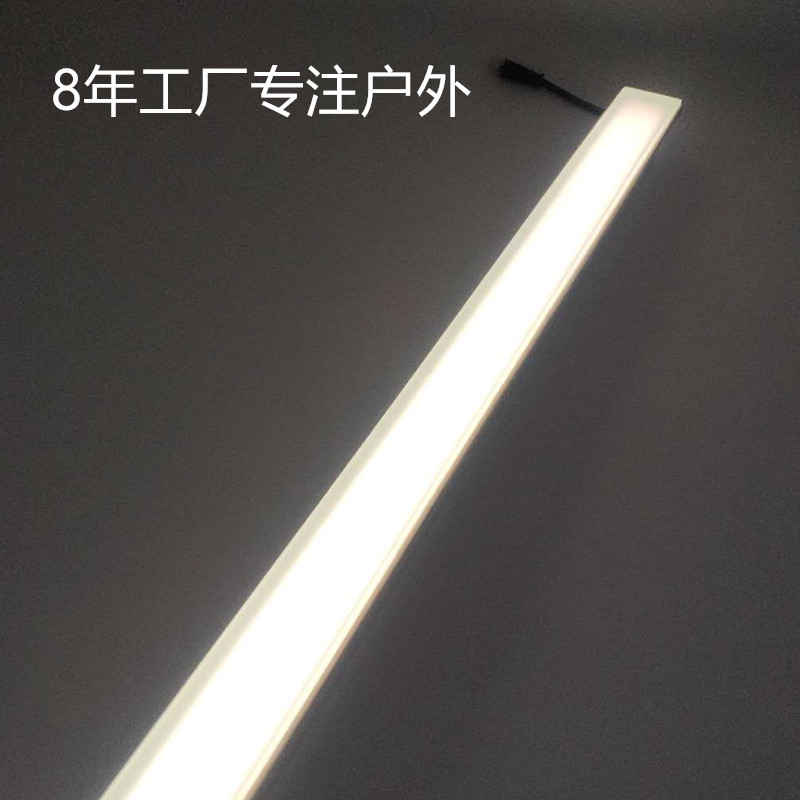 Original manufacturer's long strip floor tile light, park square floor light, 1-meter strip luminous floor tile light, waterproof Specification drawing