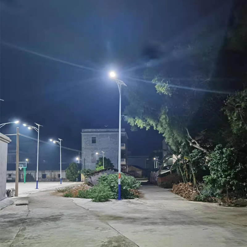 Manufacturers wholesale solar lighting lamps to replace led lamp heads, integrated road, rural and courtyard street lamp heads with metal details Picture