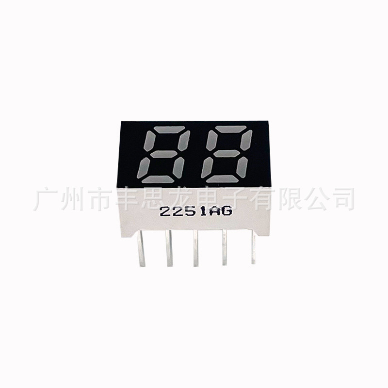 0.25-inch two-digit digital display screen with common cathode and cathode led digital tubes Item Picture