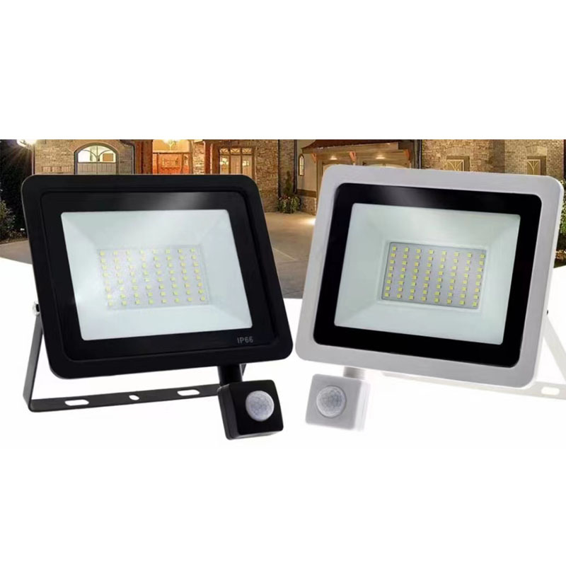 Bangting led floodlights, outdoor waterproof, high-power ultra-bright 100W, 200W, advertising signs, basketball court with sensor details Picture