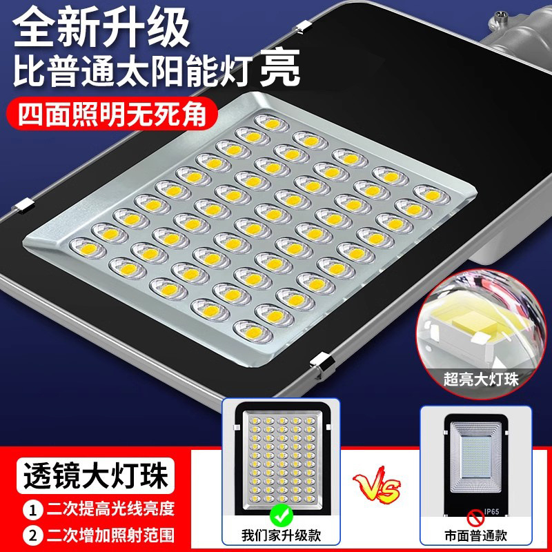 Outdoor lamps, waterproof garden lamps, household lighting sensor lamps, rural street lamps, led lighting lamps, best-selling manufacturers, cross-border Specification drawing