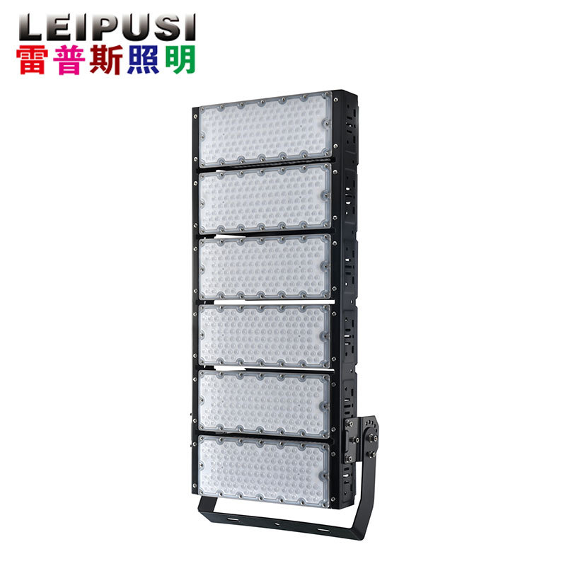 led module tunnel light, 300w high-power outdoor waterproof high-pole stadium light, outdoor construction site lighting floodlight Application Scenario