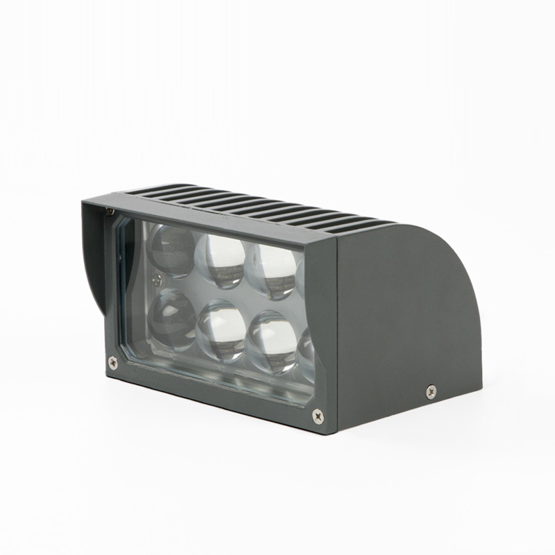 Spotlight outdoor waterproof wall-washing spotlights, hotel project lighting, exterior wall lighting led, one beam of light, remote Item Picture