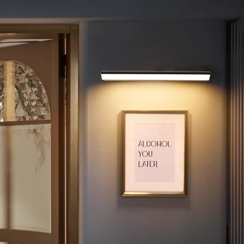 led outdoor wall lamps, waterproof long strip lamps, exterior wall lamps, corridor passageways, main entrances, villa courtyard lamps, cross-border wholesale Specification drawing