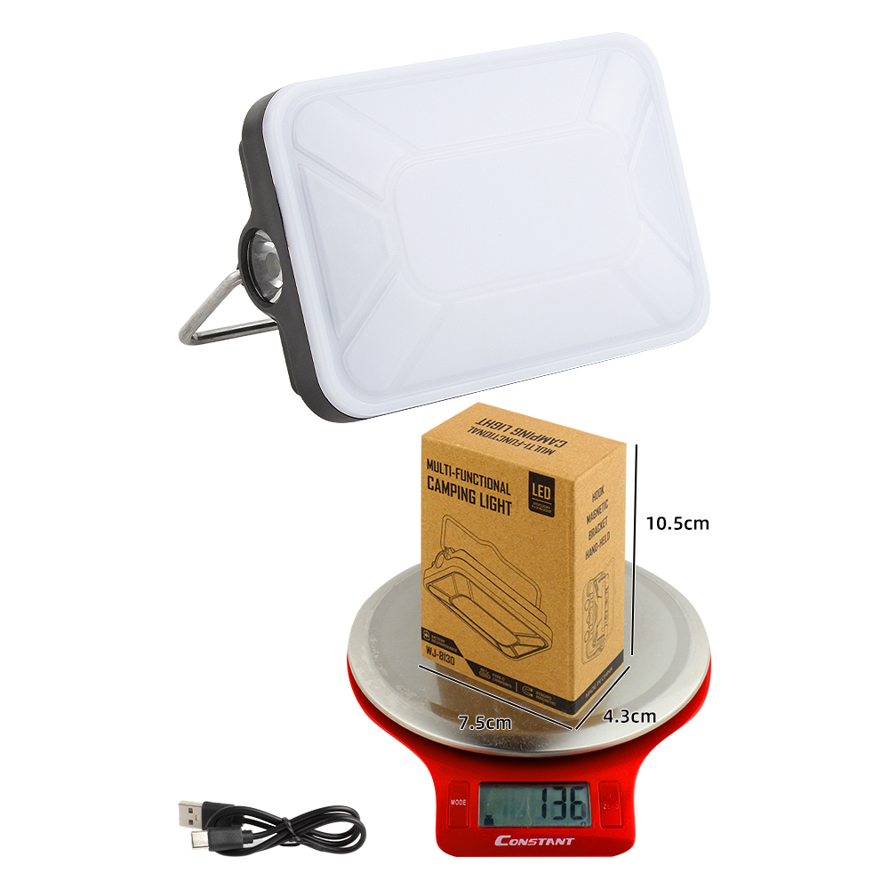 KINSACH Star Source type-c Rechargeable multi-functional Camping Lamp Work Light Specification image