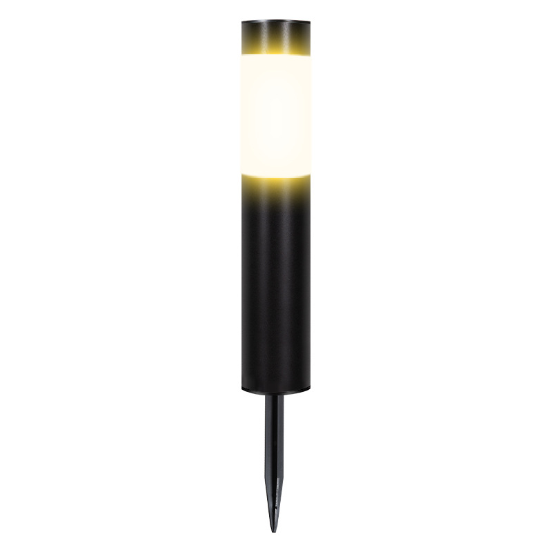 Solar outdoor garden lamps, cylindrical ultra-bright household waterproof LED garden villa decorative street lamps, lawn lamps Item Picture