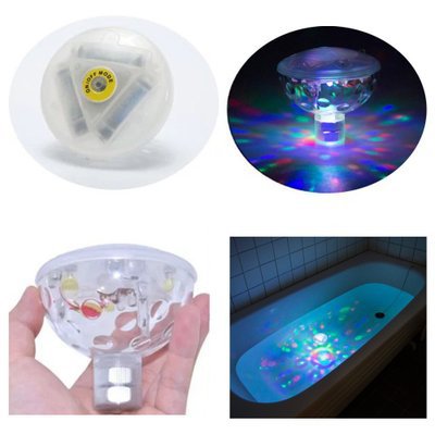 LED children's bath light, aquarium light, toy light, bathtub light, aquarium waterproof landscape light, underwater light full figure