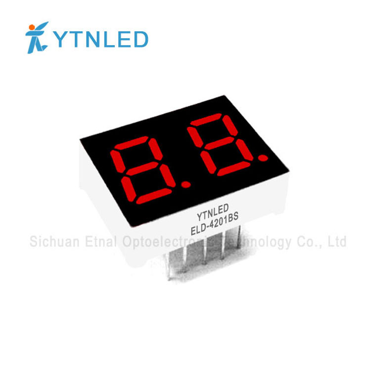 0.4-inch 2-digit red digital tube ELD-4201AS/ELD-4201BS details Picture