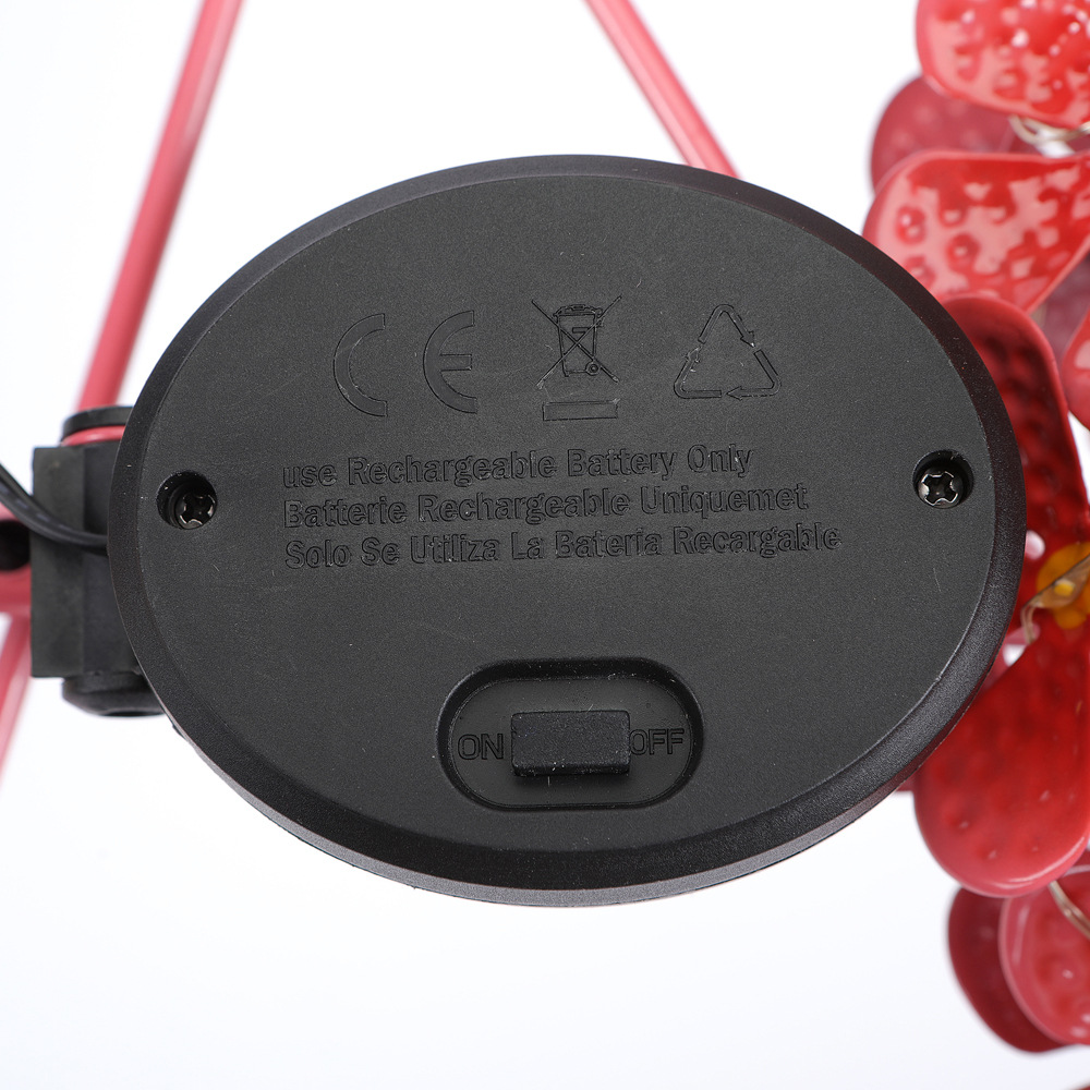 Cross-border solar flamingo lawn lights, ground insert lights, landscape lights, decorative outdoor villa garden courtyard lights Specification drawing