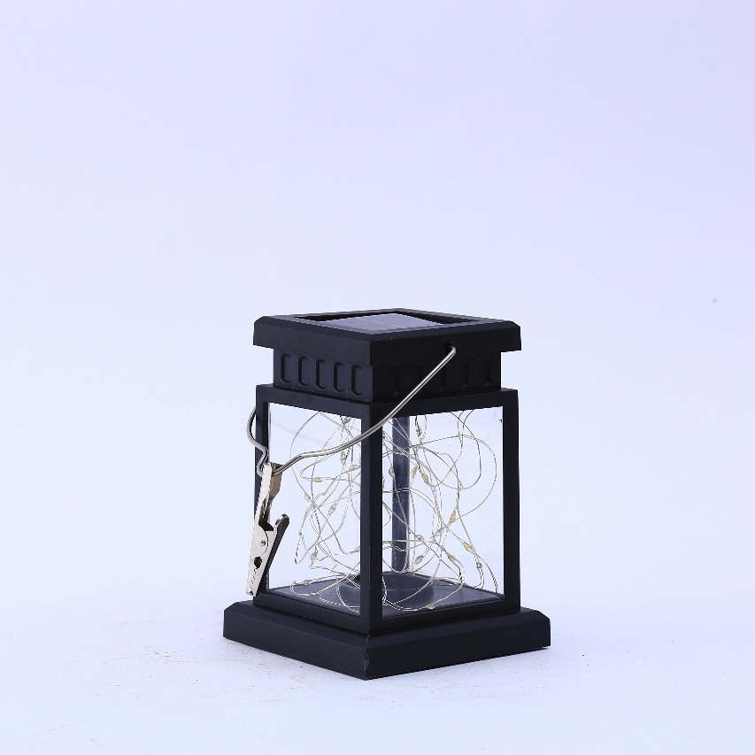 Cross-border solar lamps, small palace lamps, led small wind lamps, garden lamps, night lights, waterproof chandeliers, simulated candle lanterns Item Picture