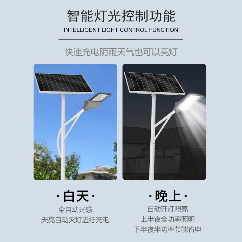 New 6-meter Dragon Boat No.1 solar street lamp head, engineering model LED module outdoor lighting lamp, available for wholesale in stock Specification drawing