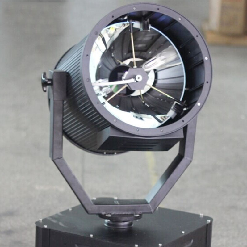 1000W/2000W security prison searchlight, rooftop spotlight, aerial rose band remote control searchlight details Picture