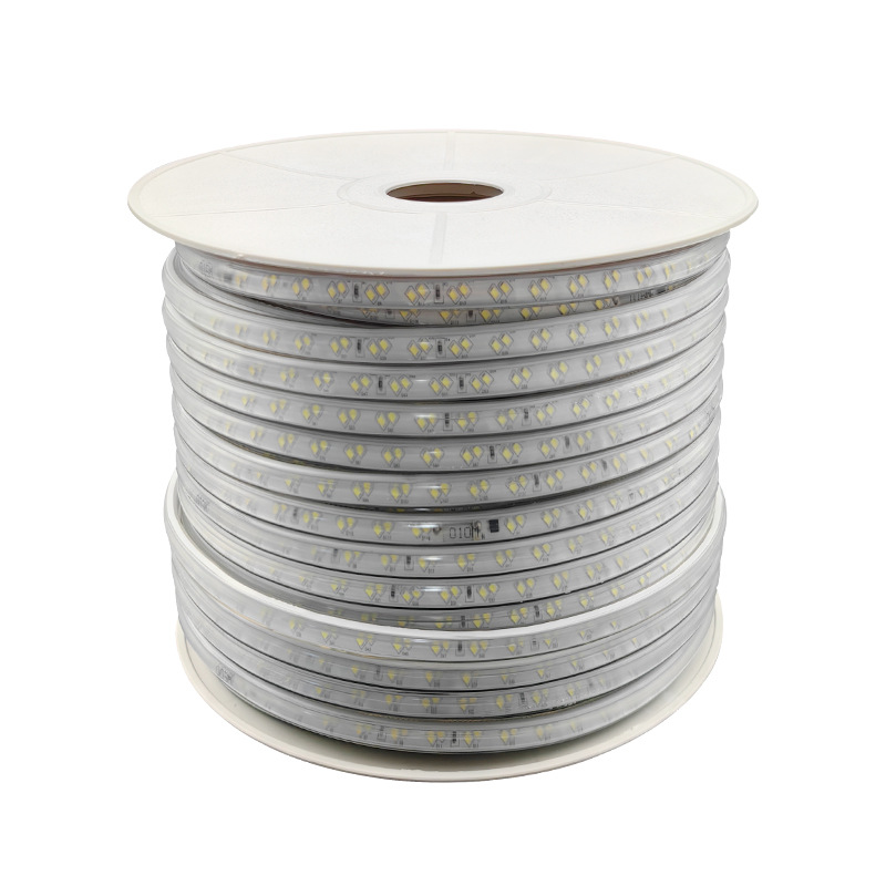 High-voltage outdoor waterproof high-brightness low-voltage 36v led light strips, engineering tunnels, basements, shipyards, silicone soft light strips Item Picture