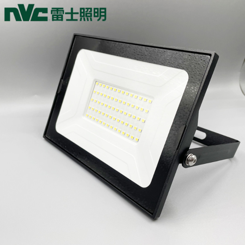 NVC LED floodlights, outdoor waterproof spotlights, lighting, garden lights, advertising, construction site searchlights, floodlights, projects details Picture