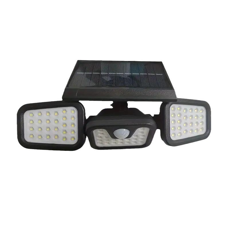Cross-border solar dual-sensor wall lamps, outdoor human body sensor lamps, solar garden lamps, and lighting street lamps Item Picture