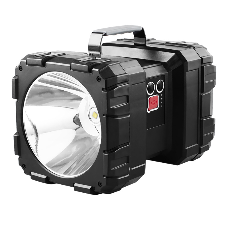 P70 High-intensity portable lamp LED rechargeable ultra-bright multi-functional outdoor work searchlight flashlight dual-head warning light Item Picture
