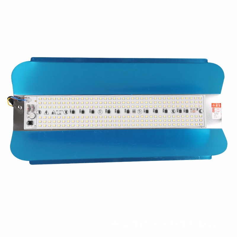 led high-brightness iodine tungsten lamp, LED night market street stall lamp, outdoor waterproof construction site floodlight, 50W, 100W, 200W Item Picture