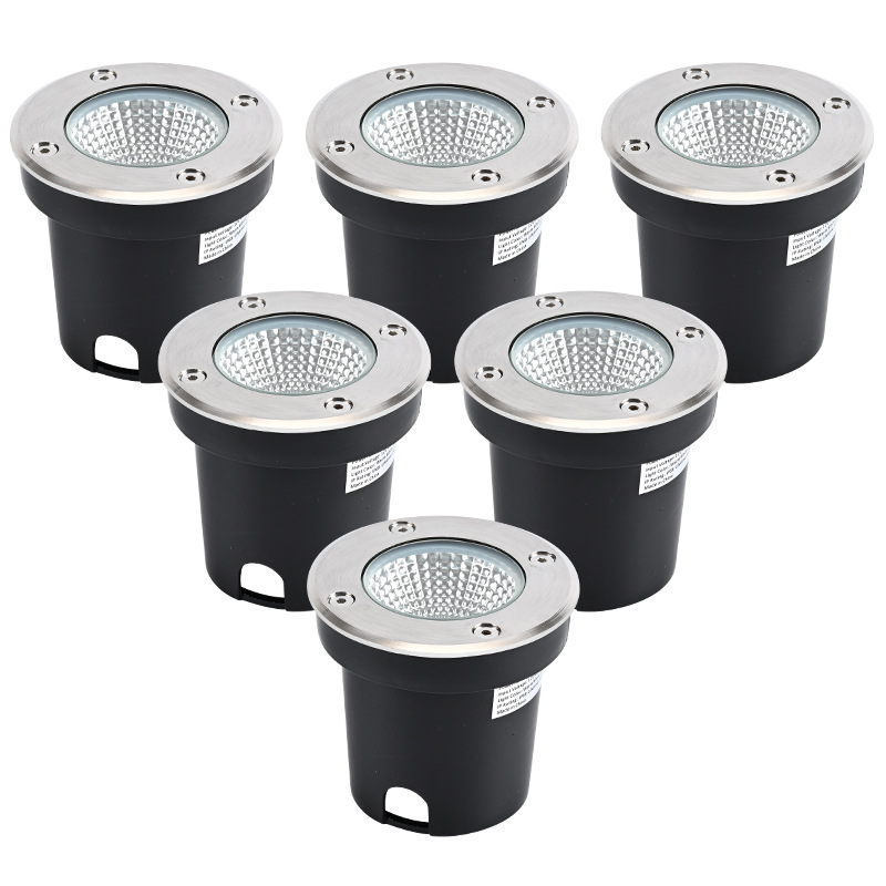 Amazon bestseller 80 low-voltage and high-voltage color temperature 2700-6500K buried light for courtyard garden path le Item Picture