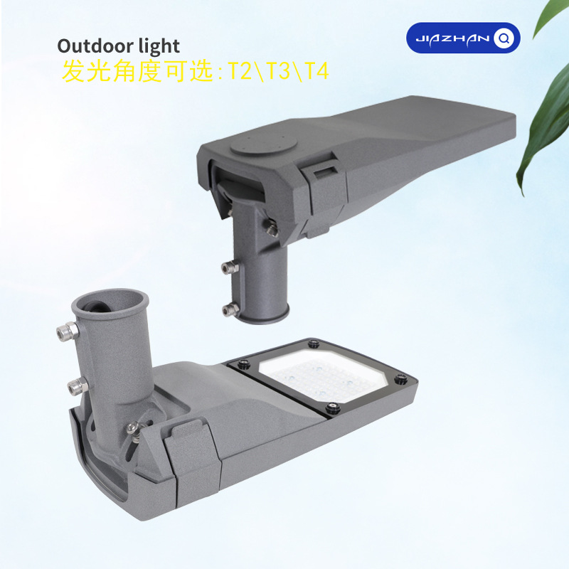 LED outdoor street lamps for road lighting can be opened without tools. The lamp heads are rainproof and lightning proof, with power ratings of 80W, 100W, 150W and 240W details Picture