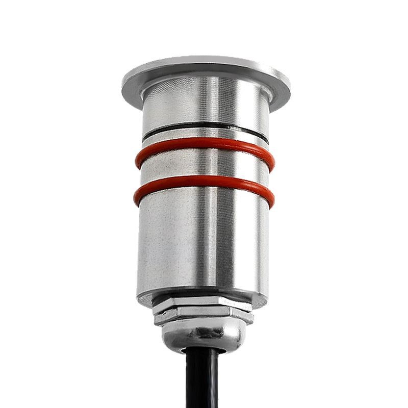 Breathing stainless steel LED small buried light, underwater star light, garden square deck ground seven-color mini spotlights Item Picture