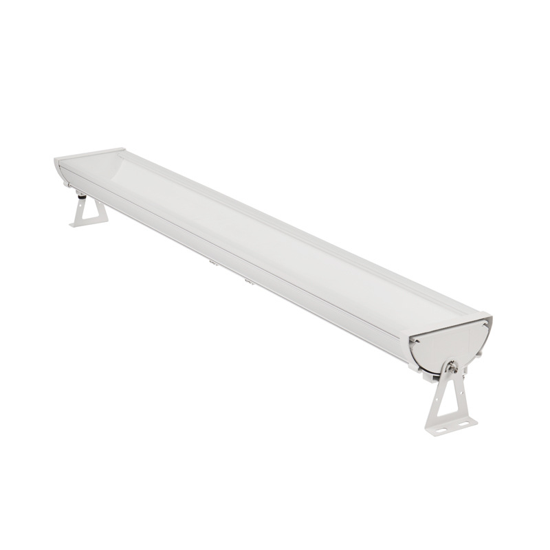 New diffuse reflection tunnel light, second-generation outdoor floodlight, 150mm wide long strip anti-glare tunnel light manufacturer details Picture
