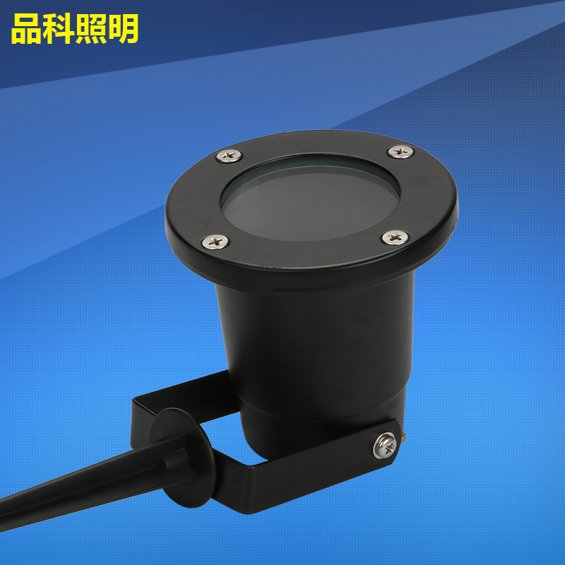 Direct-sale ground lamp housing, lamp accessories, waterproof lawn tree shooting light, park and courtyard landscape light, ground insertion light full figure