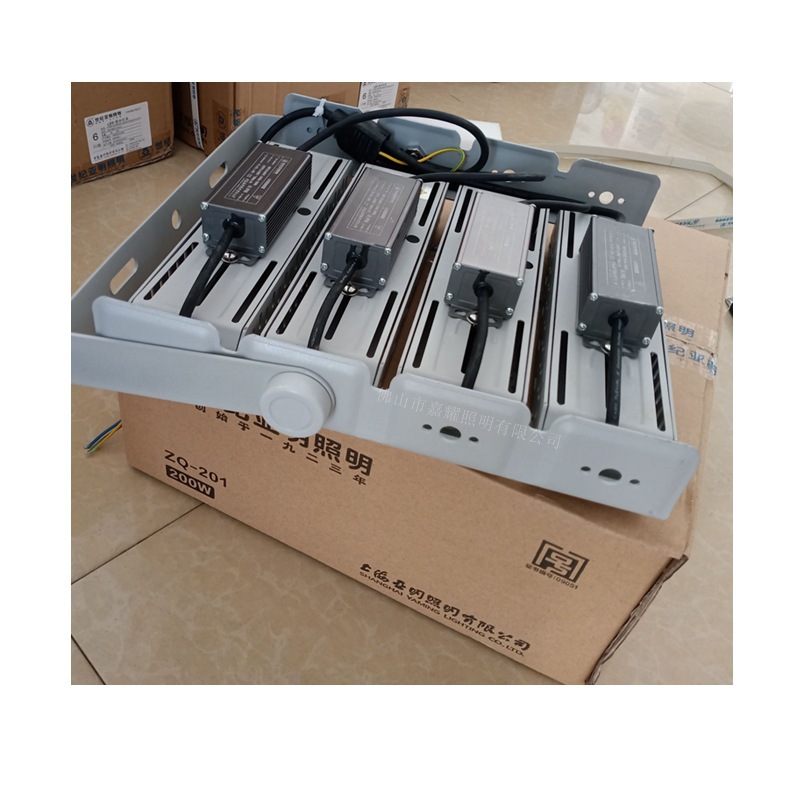 Yazi brand bridge LED lighting ZQ201 300W, Shanghai Yaming tunnel lighting 400W 500W Specification drawing
