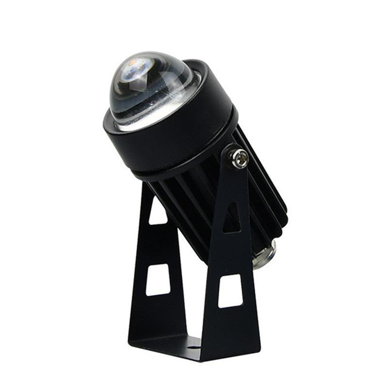 Outdoor led one-beam light, waterproof outdoor hotel exterior wall spotlight, ultra-bright remote RGB color floodlight Item Picture