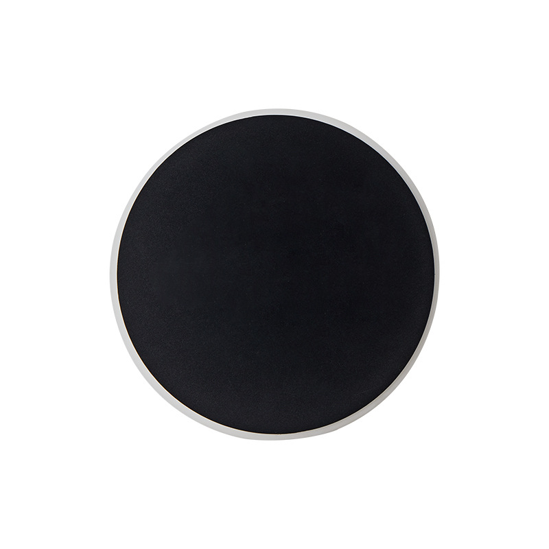 Nordic minimalist circular LED outdoor waterproof wall lamp, IP65 outdoor wall lamp, villa corridor passageway entrance lamp Item Picture