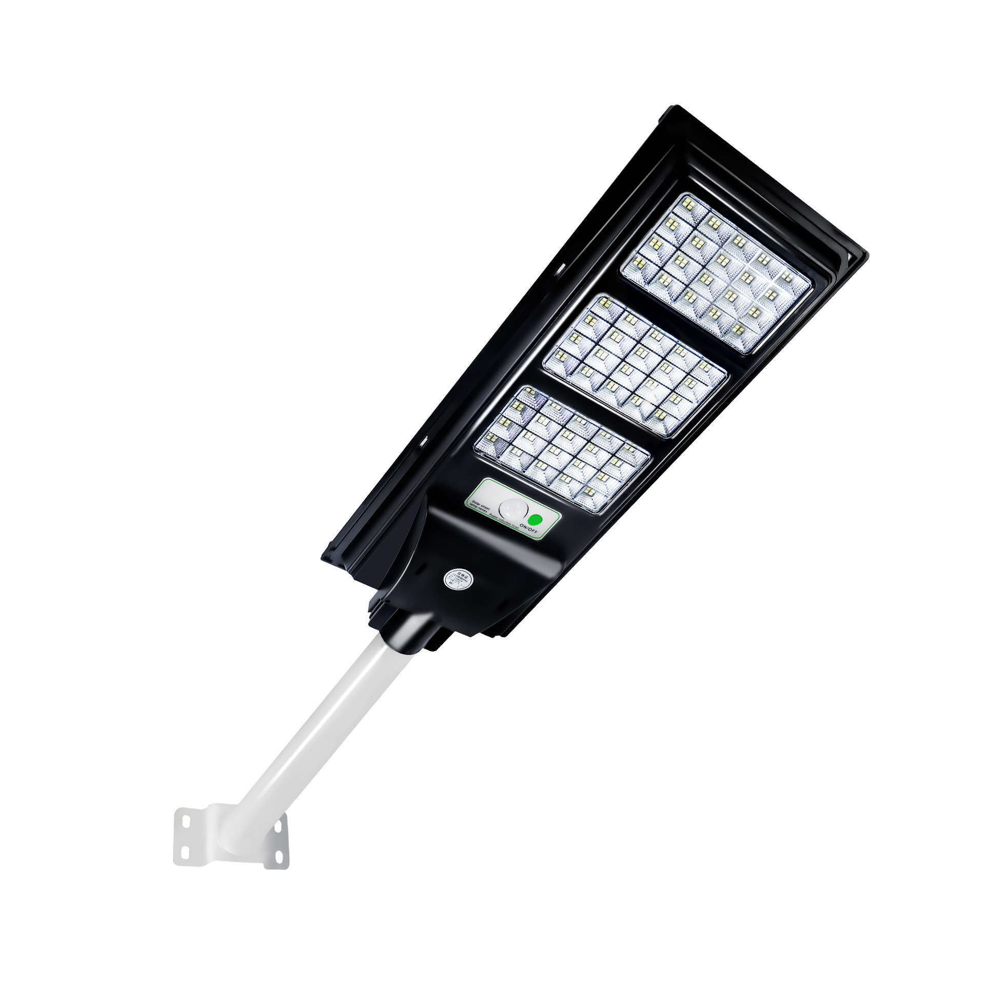 Engineering model solar waterproof outdoor garden lamp, ultra-bright led lamp, human body sensing high-power integrated street lamp Item Picture