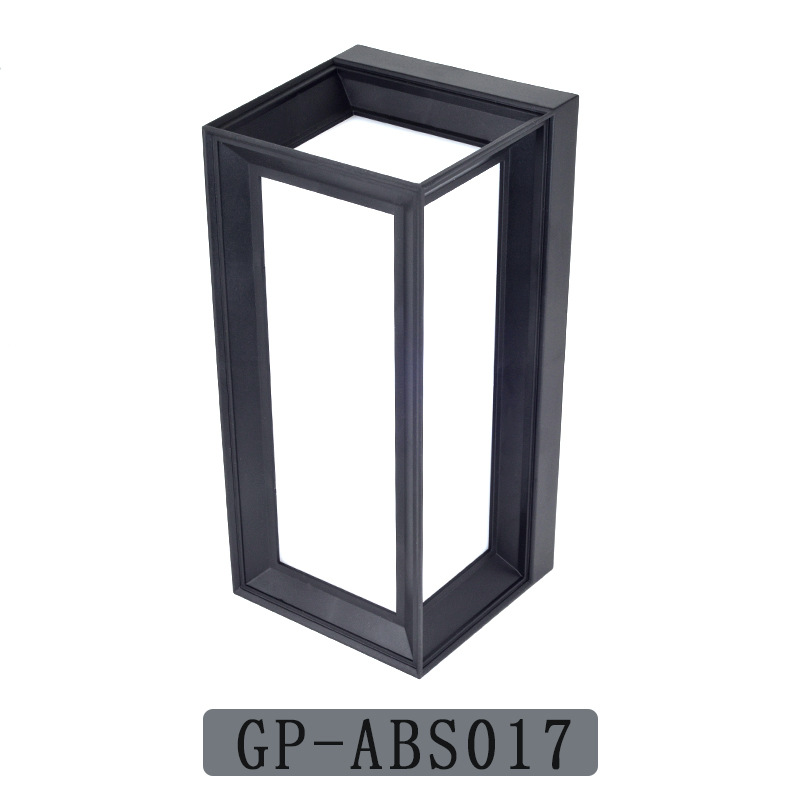 Outdoor wall lamps, simple and modern waterproof ABS, corridor entrance garden, balcony terrace, outdoor wall and courtyard lamps Item Picture