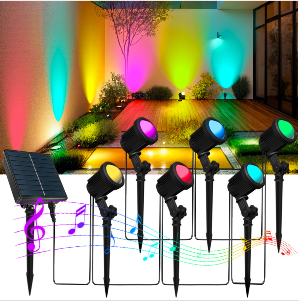 Ground socket lights, LED lawn spotlights, outdoor waterproof COB, courtyard landscape tree lights, ground socket lights, greenery lights, tree lights full figure