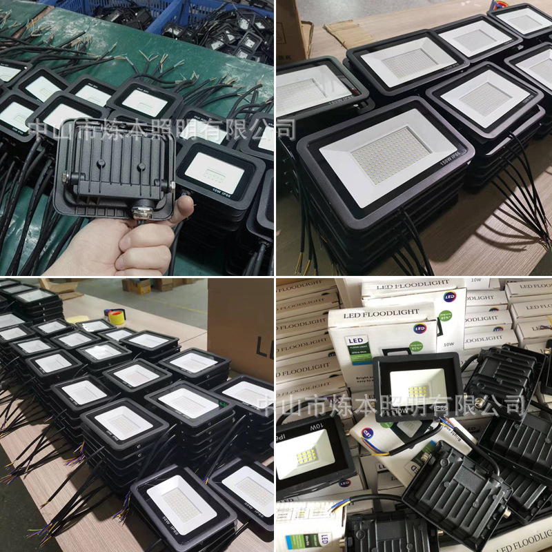 The "Little Apple" outdoor waterproof high-power LED courtyard and square lighting energy-saving and durable 400W floodlight Application Scenario