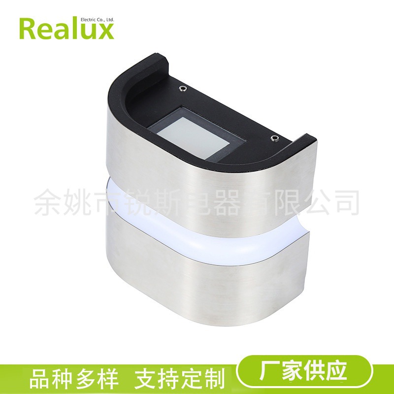 The manufacturer supplies aluminum villa led veneer wall lamps and simple outdoor hotel glass courtyard wall lamps Item Picture