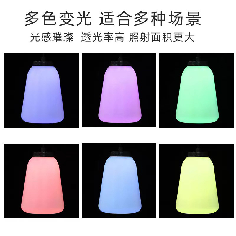 Wholesale of outdoor waterproof seven-color color-changing breathing lights, landscape hanging tree lights, and forest breathing lights details Picture