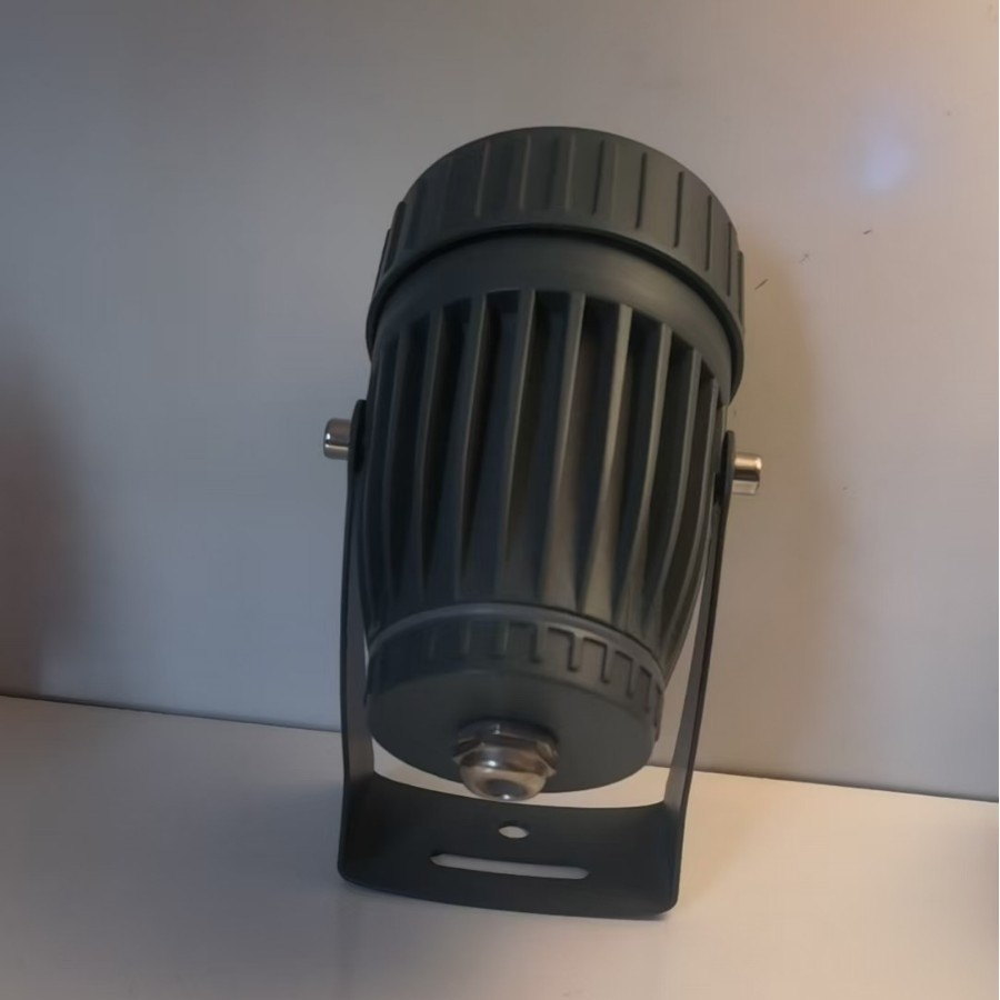COB outdoor spotlight, outdoor waterproof spotlight, LED floodlight, beam light, hotel engineering light column light accessories Specification drawing