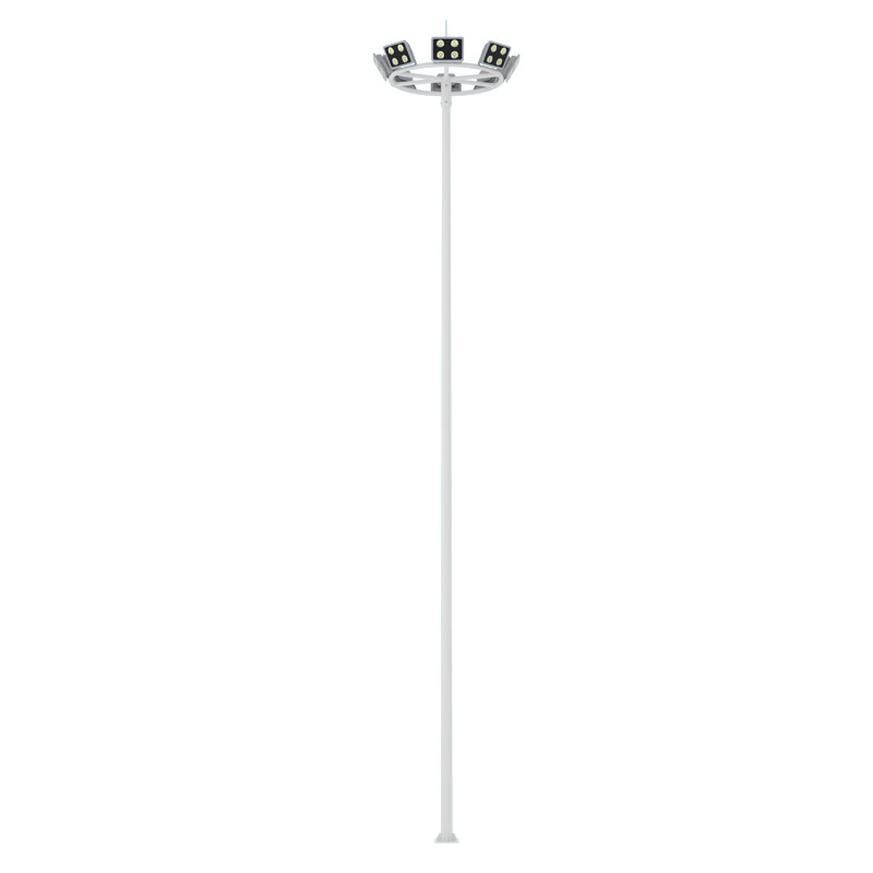 Outdoor LED high-pole 1-lamp, square lamp, 12-meter, 15-meter, 20-meter, 25-meter, 30-meter basketball court lamp, lifting road lamp Item Picture