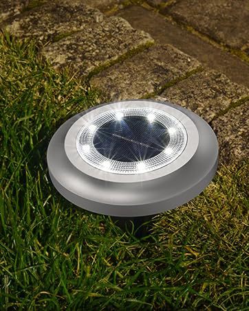 Solar disc ground lights, European and American courtyard decorative lights, cross-border outdoor lawn and garden ground corner lights Application Scenario