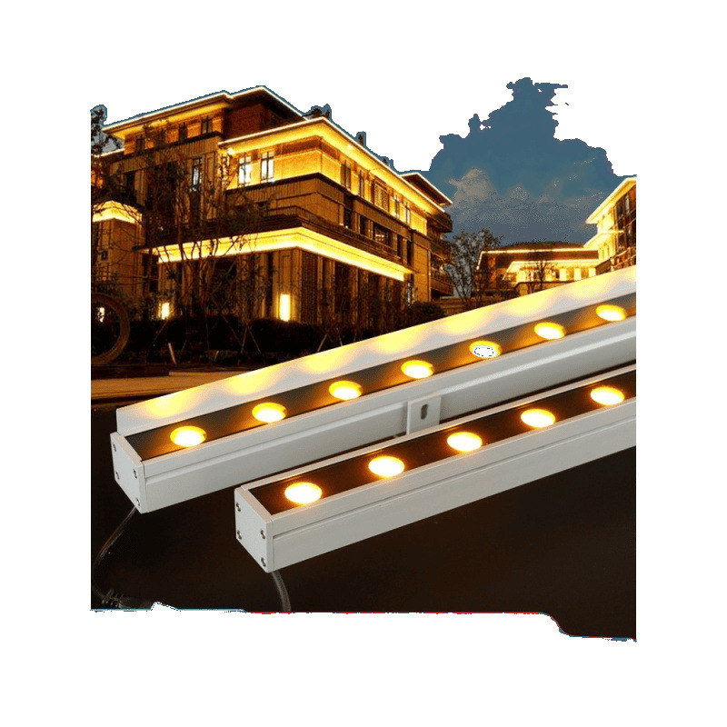 Wall-washing light, outdoor waterproof, indoor wedding spotlight, outdoor sign, villa exterior wall lighting line light, 220 cross-border Item Picture