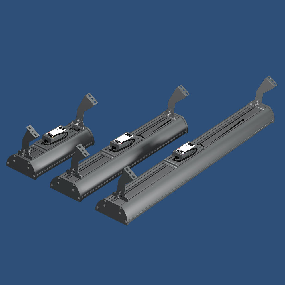 Long-strip-shaped cold storage led explosion-proof light, subway light, airport section modular diffuse reflection anti-glare 50W tunnel light Application Scenario