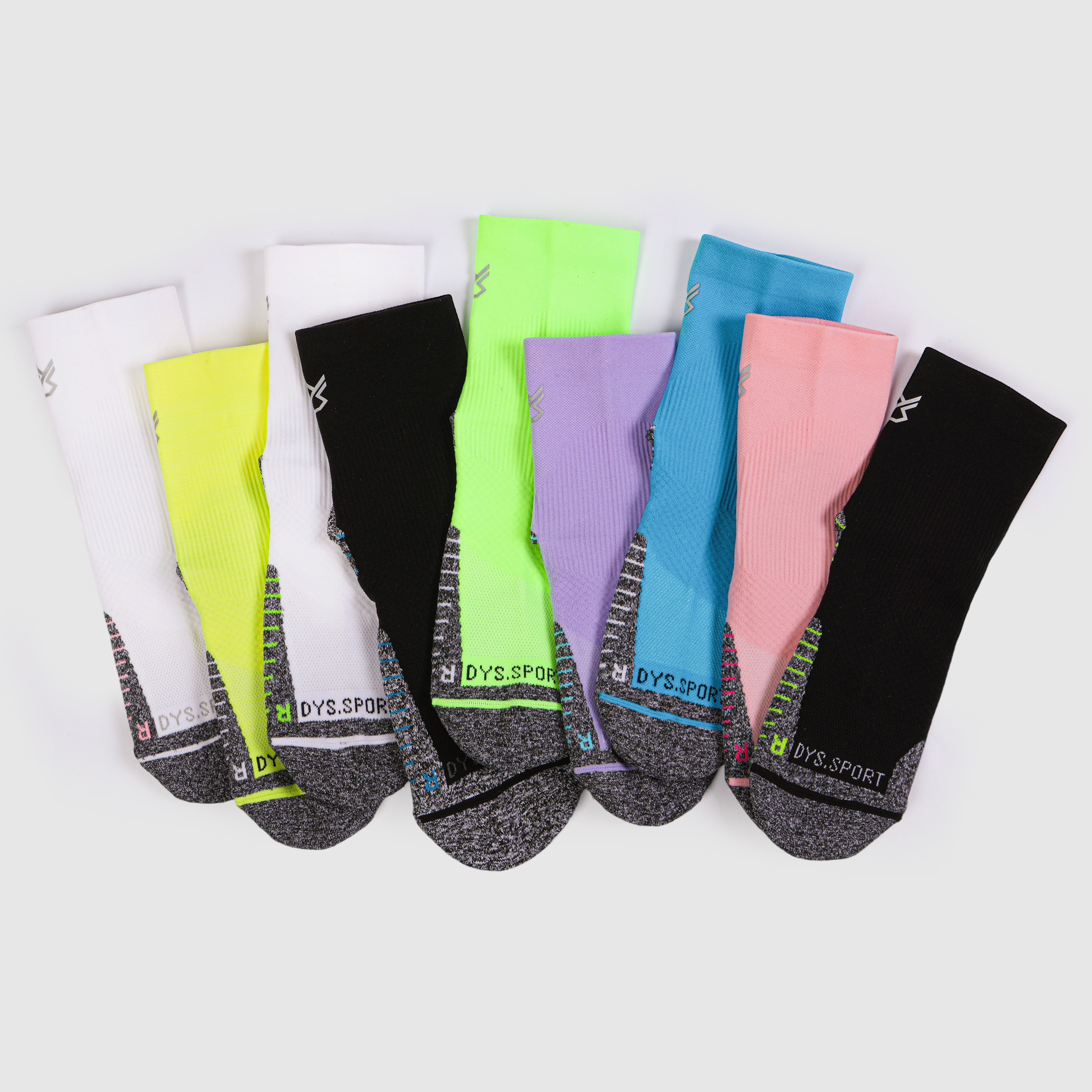 DYS  XS纱线运动袜 踩屎感