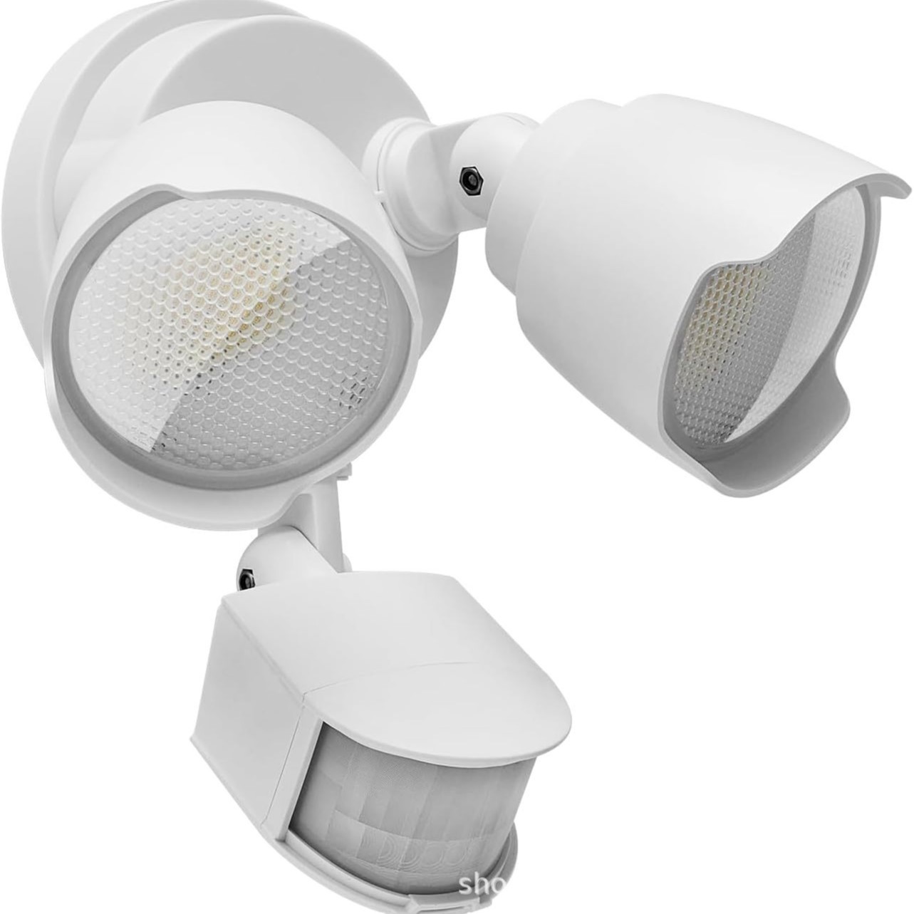 Cross-border US standard 120V input LED human body sensor security light, floodlight, infrared sensor garden garage light Item Picture