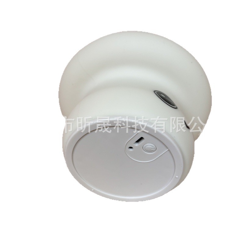 Mushroom night light, ambient light, battery silicone lamp, stress-relieving, color-changing when slapped, soft and cute desk lamp, children's gift Item Picture
