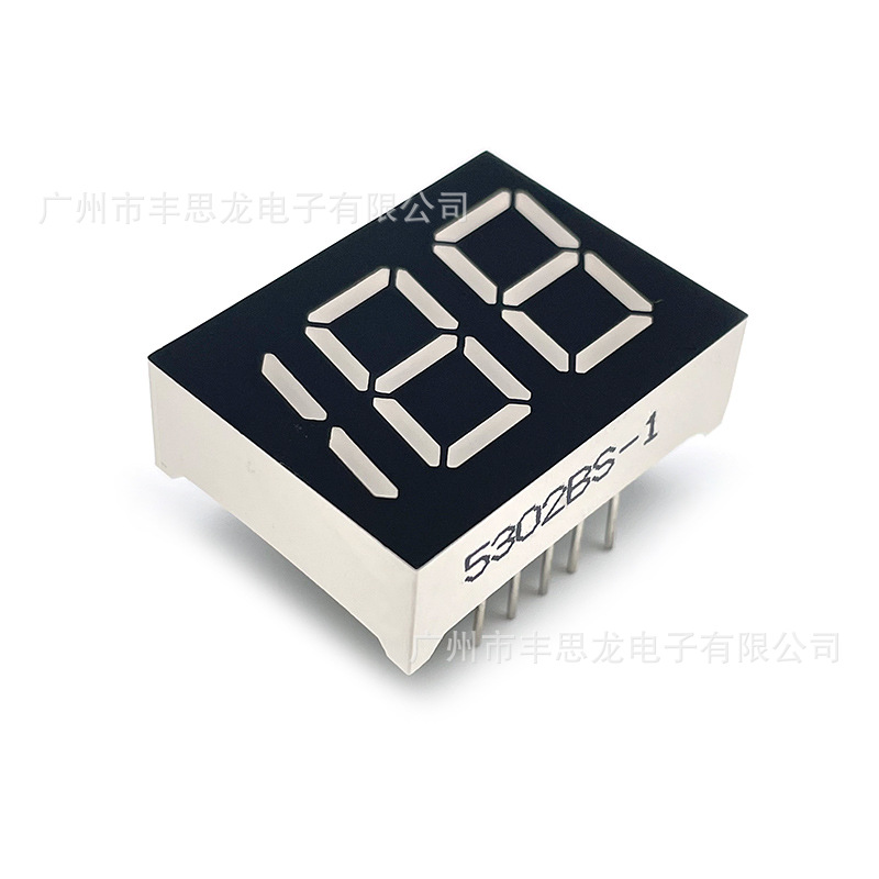The manufacturer supplies 0.5-inch 188 digital tubes, 5302 red light co-cathode co-cathode electric push-cut digital display digital tubes Application Scenario