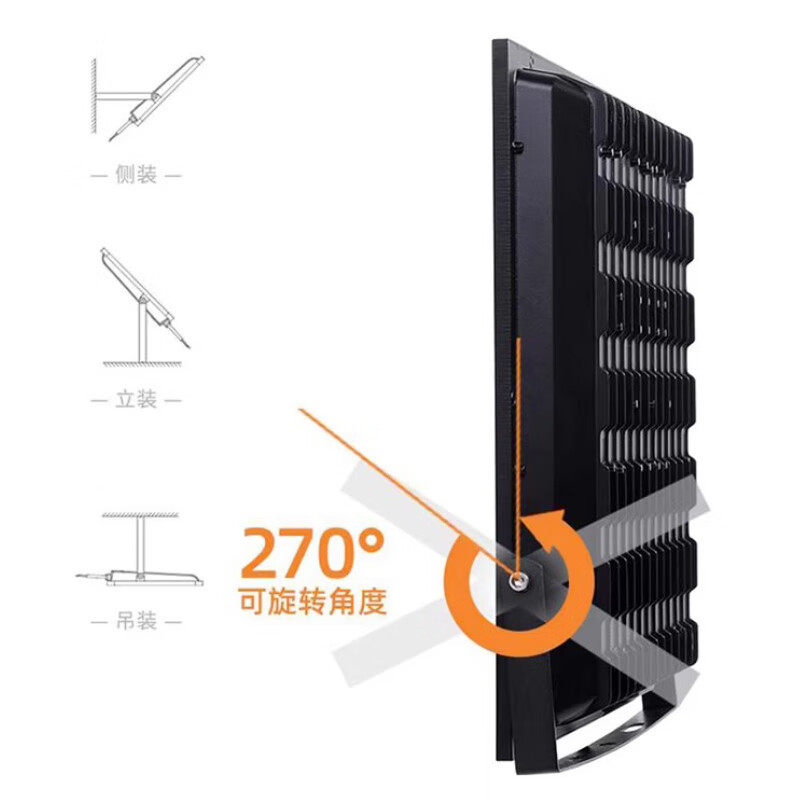 Yaming outdoor floodlights, outdoor waterproof high-intensity LED lighting fixtures, ultra-bright construction site, factory building and workshop searchlights Application Scenario