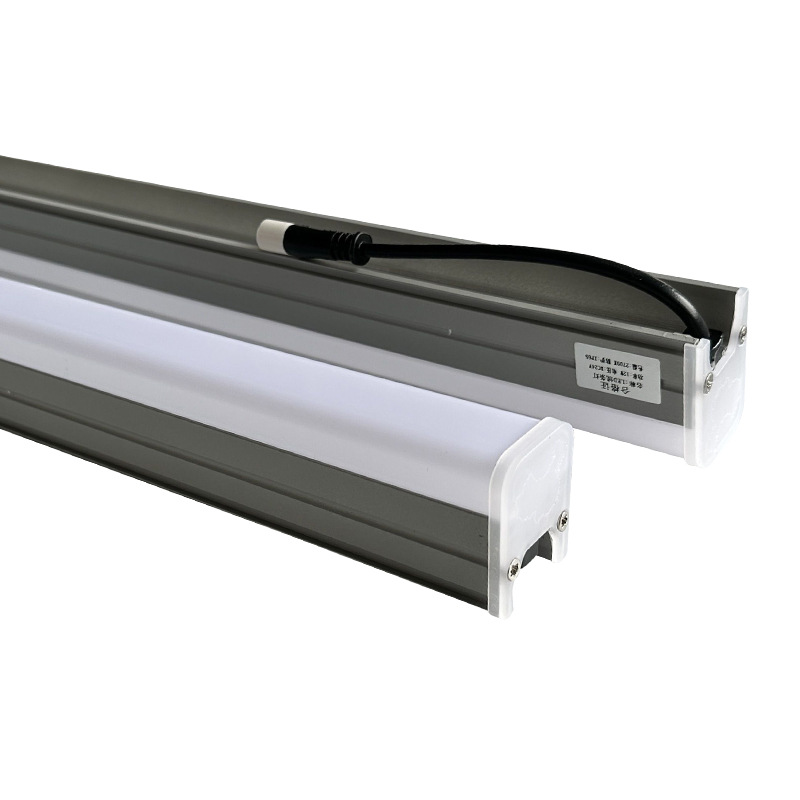 LED guardrail tube wall-washing light, exposed storefront lighting, outdoor building waterproof, aluminum material potting line light Item Picture