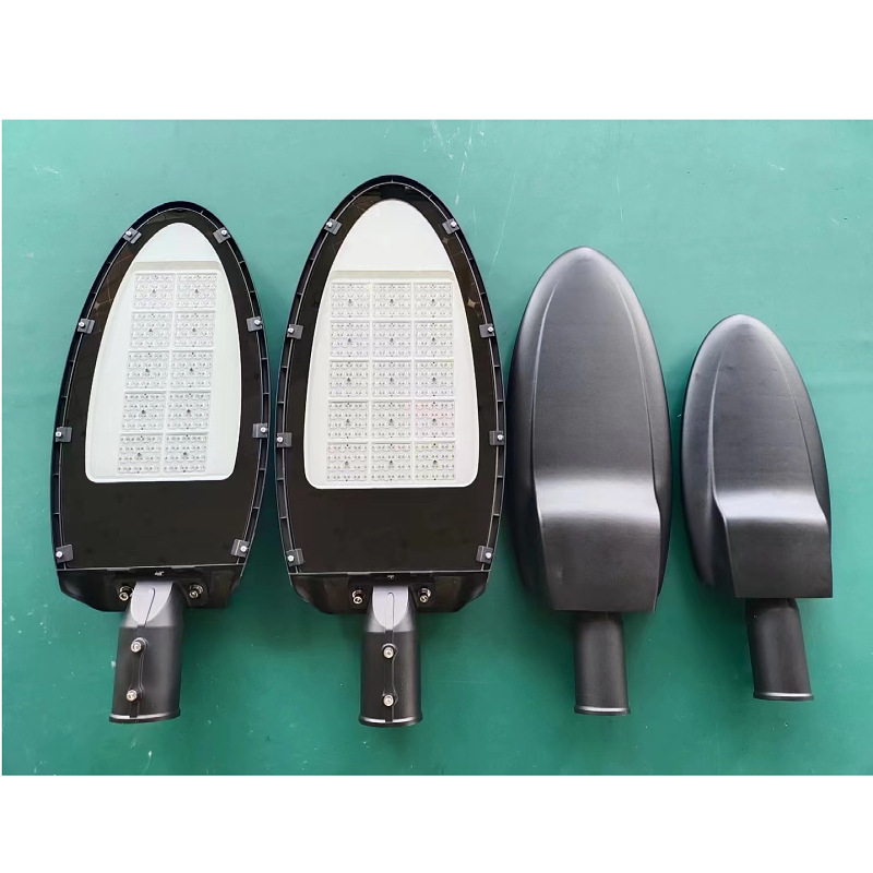 Wholesale outdoor led street lamp heads, die-cast aluminum, municipal road lighting street lamps, courtyard street lamps, 50W and 100W lamps details Picture